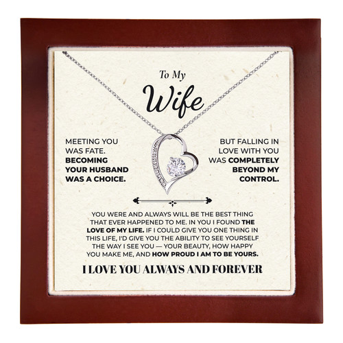 Wife anniversary gift meeting - gift,